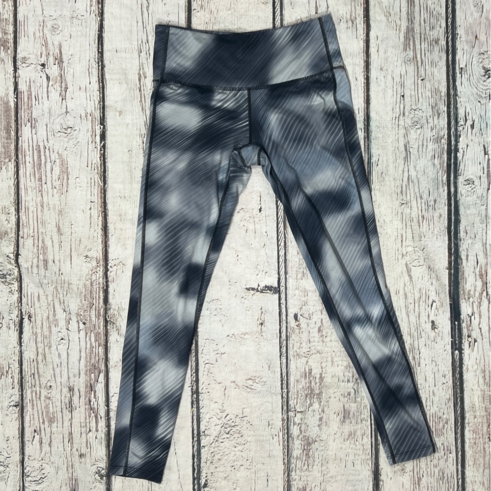 Athleta Leggings Yoga Pants Workout Womens Gray Gym